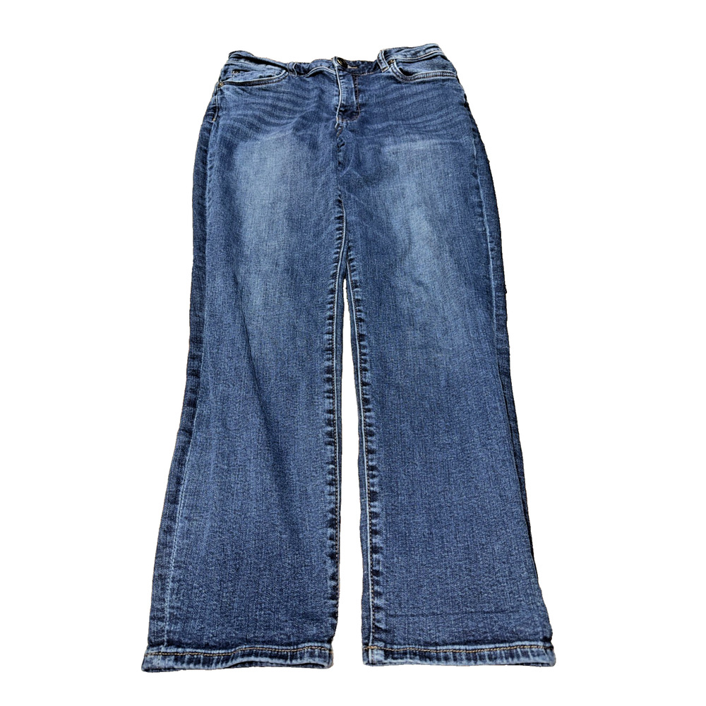 Kut From The Kloth Katy High Rise Ankle Straight Leg Jeans Size 4 Medium Wash